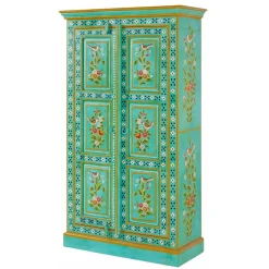 Pharao24 Bauernschrank Sharmota> Vitrinenschrank|Wohnzimmervitrinen