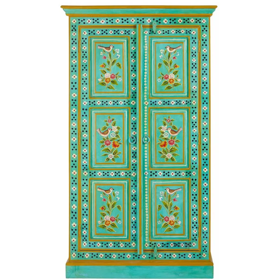 Pharao24 Bauernschrank Sharmota> Vitrinenschrank|Wohnzimmervitrinen