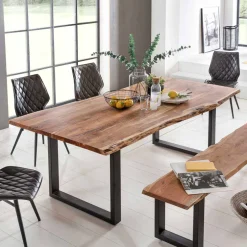 Pharao24 Baumkanten Esstisch Feconda> Küchentisch|Esstische