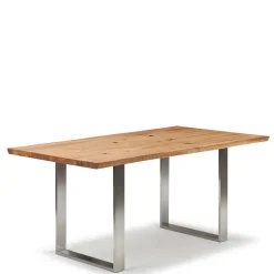 Pharao24 Baumkanten Esstisch Flacon> Küchentisch|Massivholztische