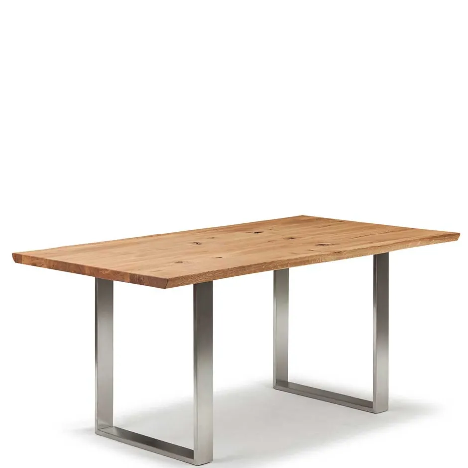 Pharao24 Baumkanten Esstisch Flacon> Küchentisch|Massivholztische