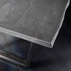 Massivholzmöbel|Küchentisch*Pharao24 Baumkanten Esstisch Hiscura