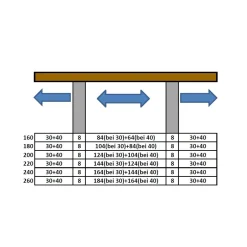 Küchentisch|Esstische*Pharao24 Baumkanten Esstisch Varaldo