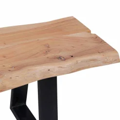 Küchenbank|Esszimmerbänke*Pharao24 Baumkanten Sitzbank Halvona