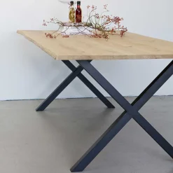 Küchentisch|Esstische*Pharao24 Baumkantentisch Basnia