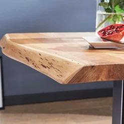 Küchentisch|Massivholztische*Pharao24 Baumkantentisch Figuera