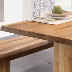 Pharao24 Baumkantentisch Varaldo> Massivholzmöbel|Küchentisch