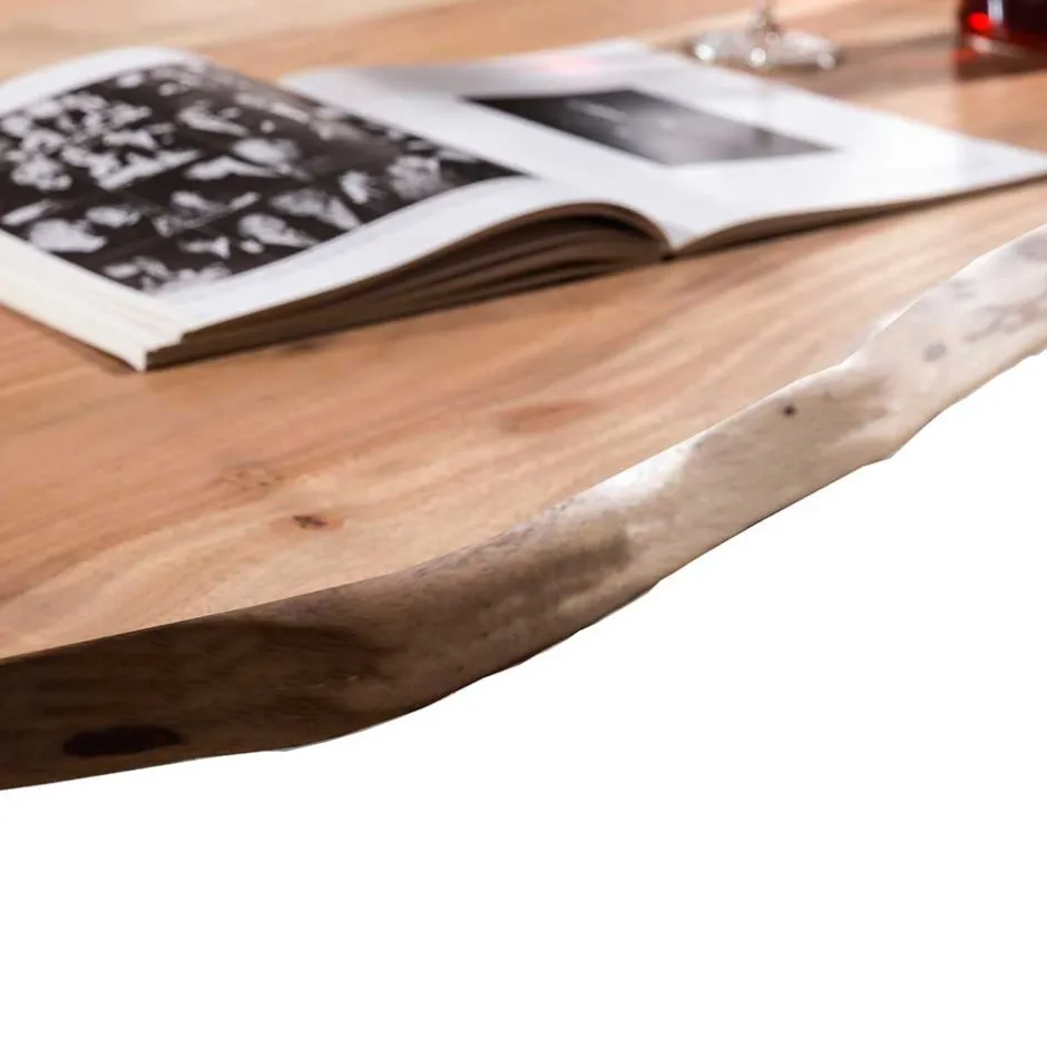 Pharao24 Baumkantentisch Verinaros> Massivholztische|Küchentisch