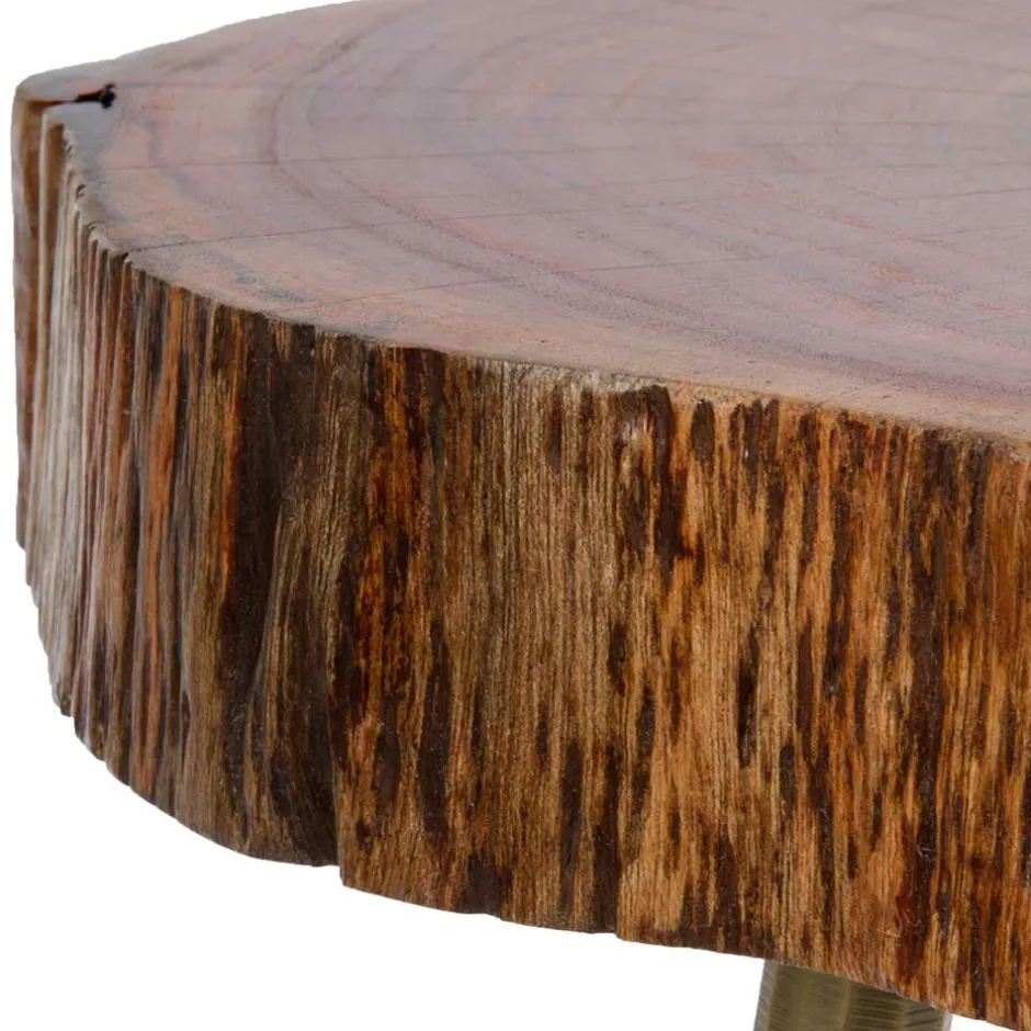 Wohnzimmertisch|Beistelltische*Pharao24 Baumscheiben Tisch Samuele