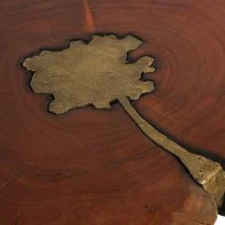 Wohnzimmertisch|Beistelltische*Pharao24 Baumscheiben Tisch Samuele