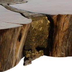 Wohnzimmertisch|Beistelltische*Pharao24 Baumscheiben Tisch Samuele