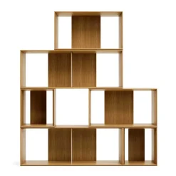 Pharao24 Bücher Regal stapelbar Kuta> Wohnzimmerregale|Bücherregale