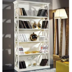 Massivholzmöbel|Regalschränke*Pharao24 Bücher Standregal Amare