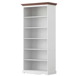 Regalschränke|Massivholzregale*Pharao24 Bücherregal Asendra