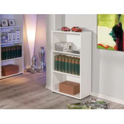 Pharao24 Bücherregal Borneo> Wohnzimmerregale|Bücherregale