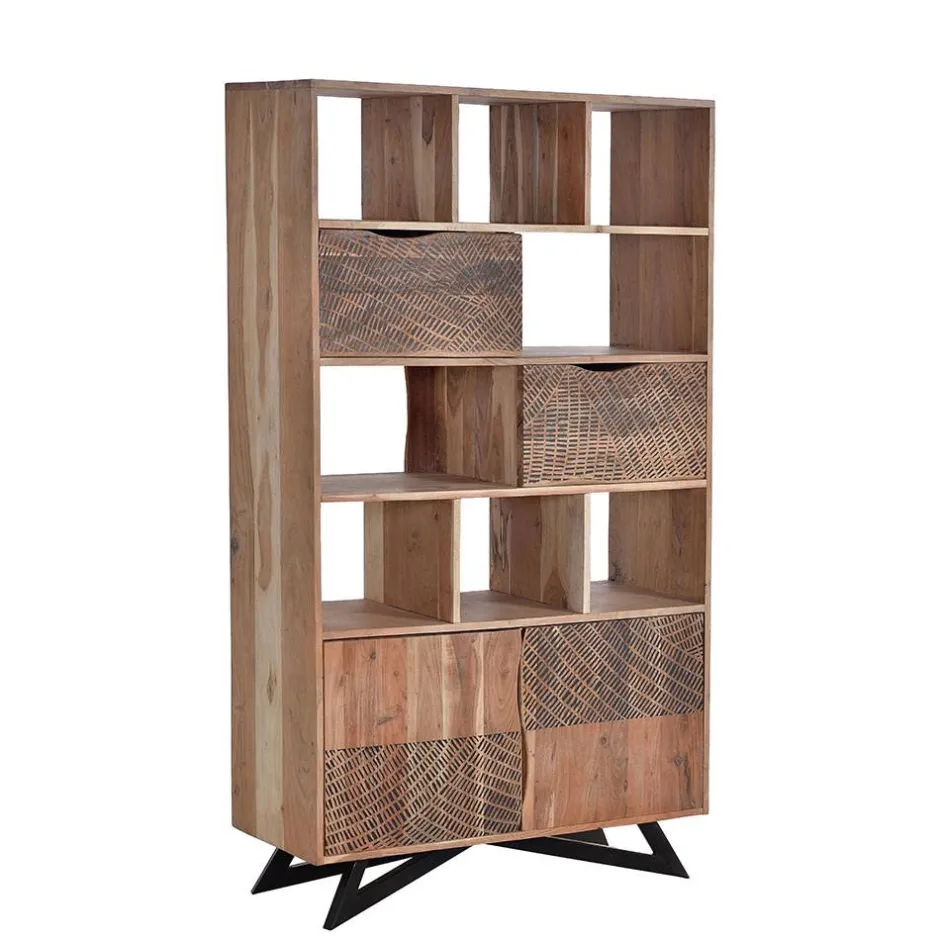 Massivholzregale|Bücherregale*Pharao24 Bücherregal Constantin