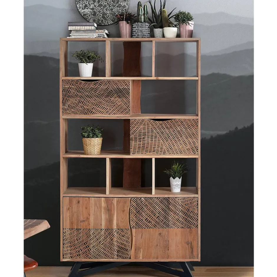 Massivholzregale|Bücherregale*Pharao24 Bücherregal Constantin