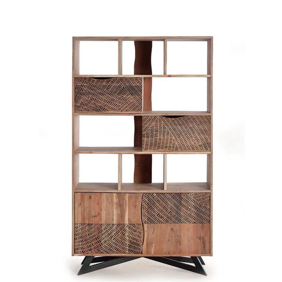 Massivholzregale|Bücherregale*Pharao24 Bücherregal Constantin