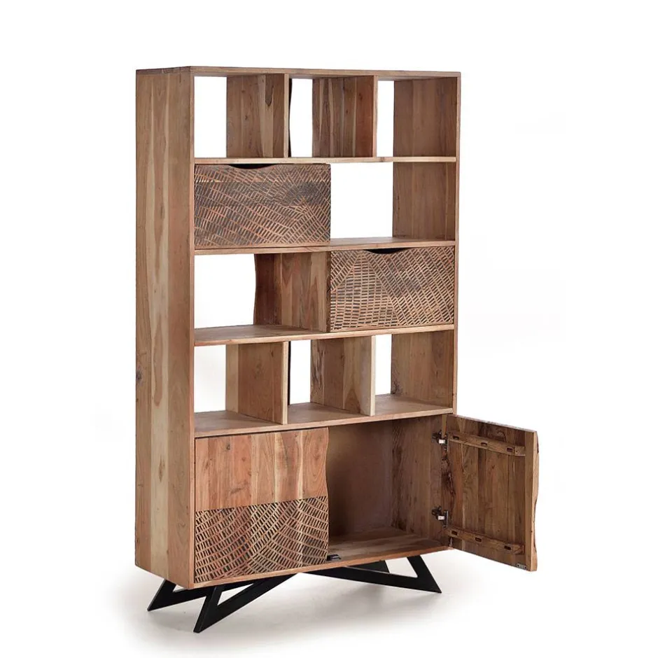 Massivholzregale|Bücherregale*Pharao24 Bücherregal Constantin