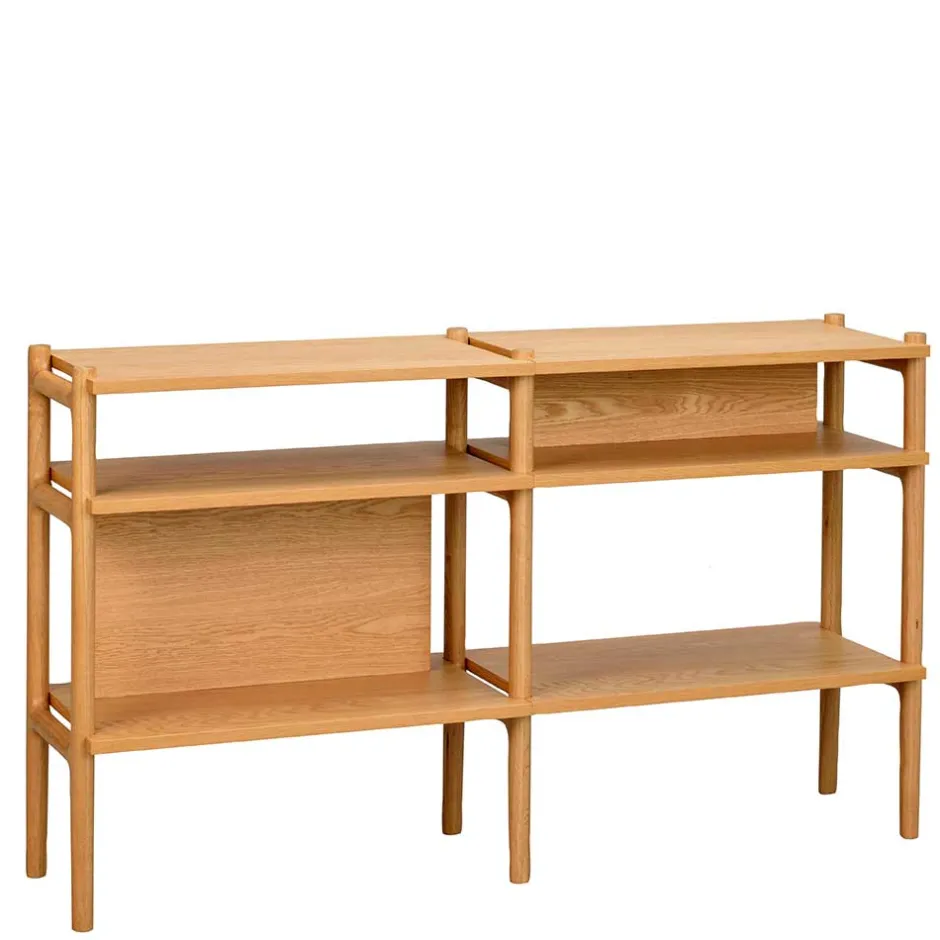 Pharao24 Bücherregal Cyoko> Wohnzimmerregale|Massivholzregale