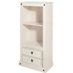 Pharao24 Bücherregal Jame> Wohnzimmerregale|Massivholzregale