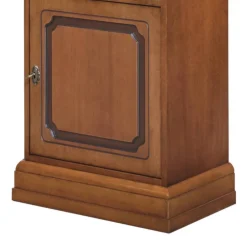 Regalschränke|Wohnzimmerregale*Pharao24 Bücherregal mit Tür Cadruna