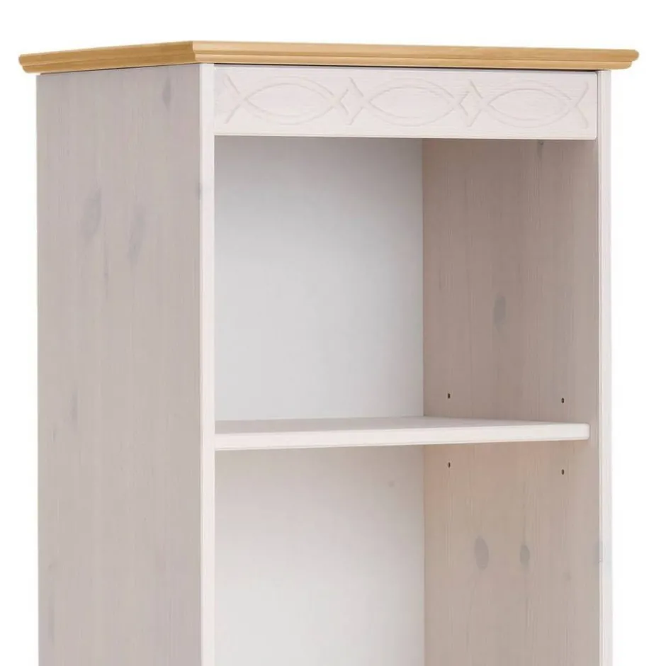 Pharao24 Bücherregal Regine> Massivholzregale|Bücherregale