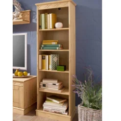 Pharao24 Bücherregal Sydney> Wohnzimmerregale|Massivholzregale