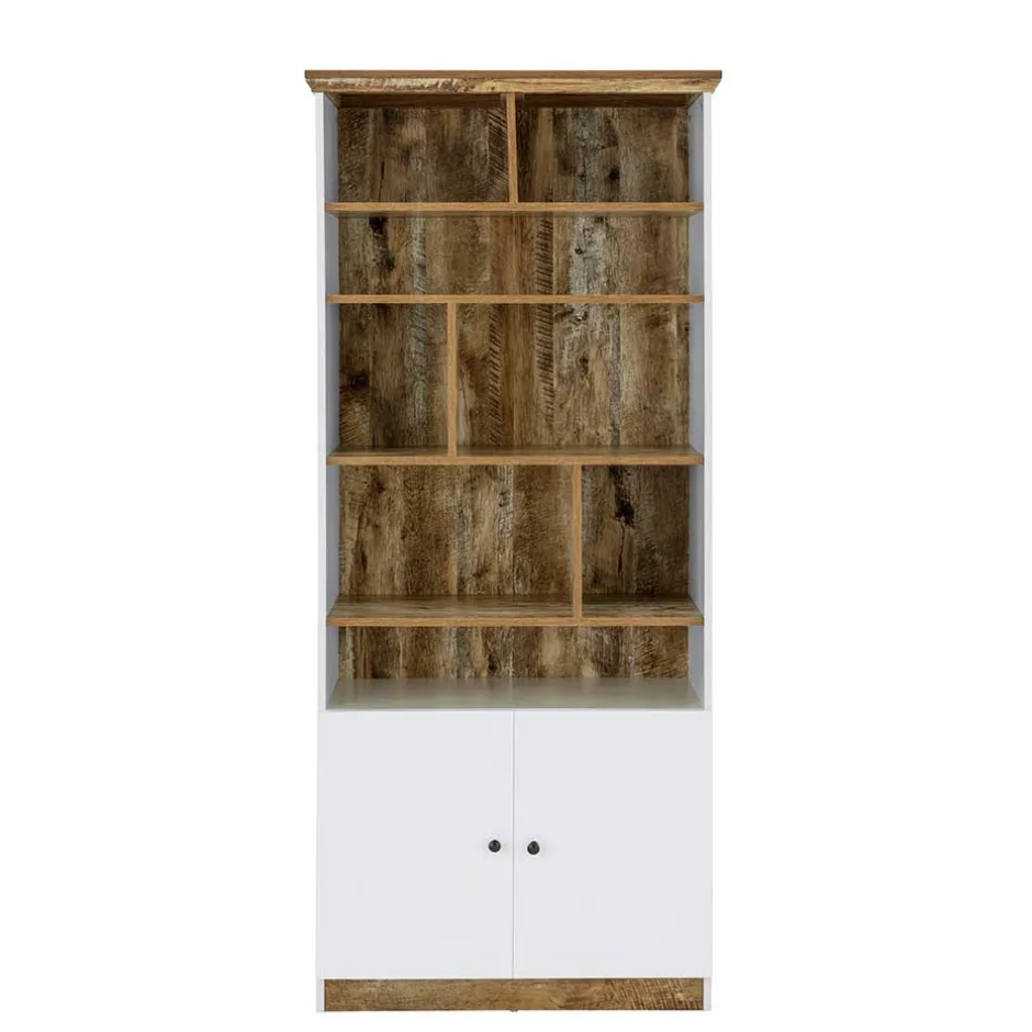 Pharao24 Bücherschrank Aggios> Wohnzimmerregale|Bücherregale