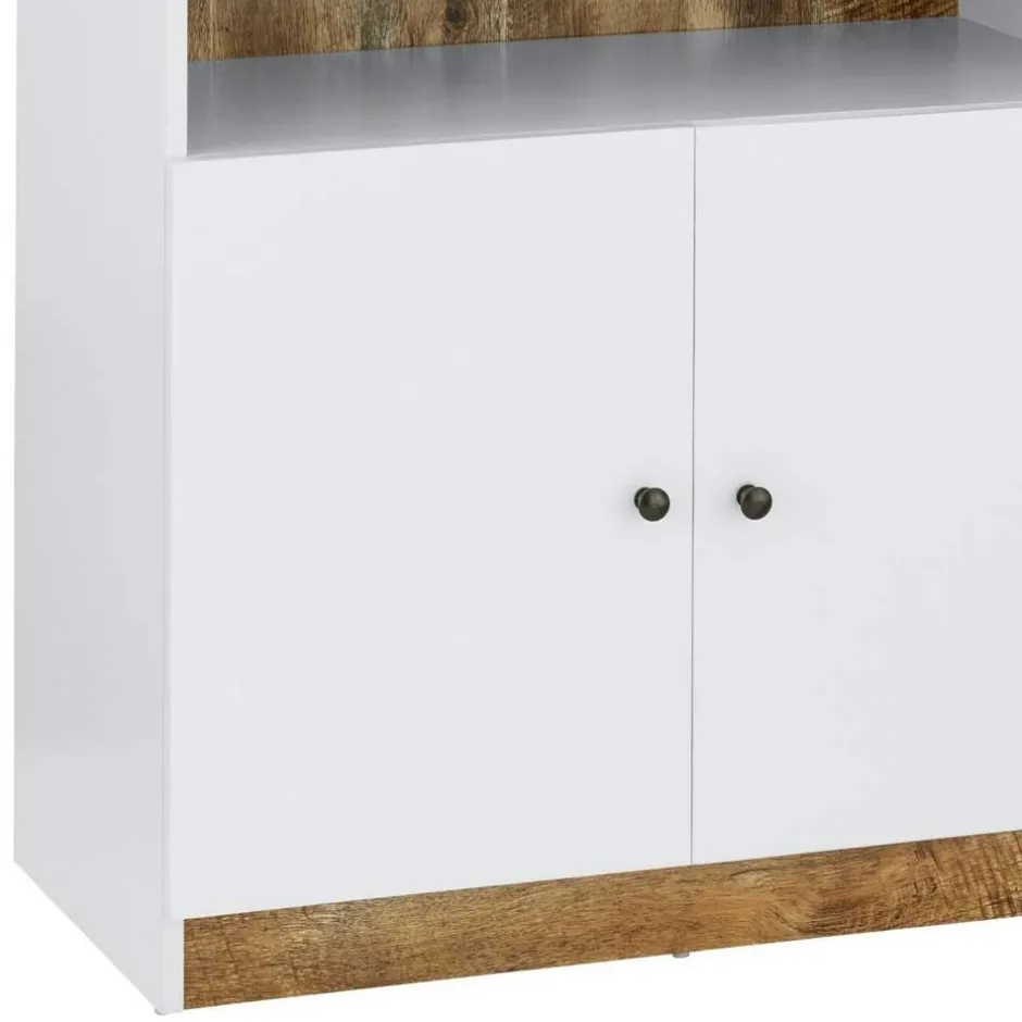 Pharao24 Bücherschrank Aggios> Wohnzimmerregale|Bücherregale