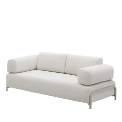 3 Sitzer Sofa*Pharao24 Beige Wohnzimmercouch Vivo