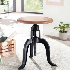 Pharao24 Beistellhocker Gorges> Sitzhocker|Garderobenhocker