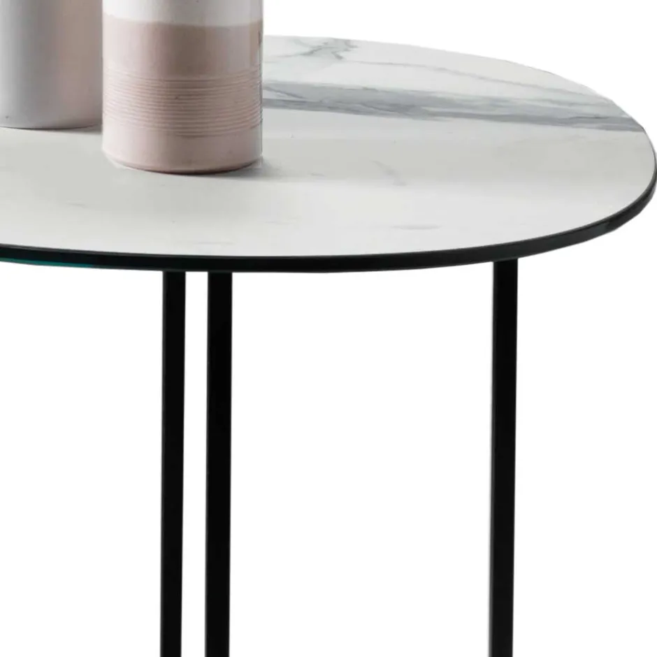 Pharao24 Beistelltisch Alister> Glastische