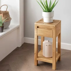 Massivholztische|Telefontische*Pharao24 Beistelltisch Camilla