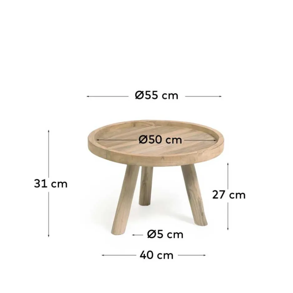 Pharao24 Beistelltisch David> Wohnzimmertisch|Beistelltische