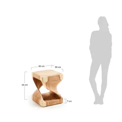 Wohnzimmertisch|Beistelltische*Pharao24 Beistelltisch Demphis