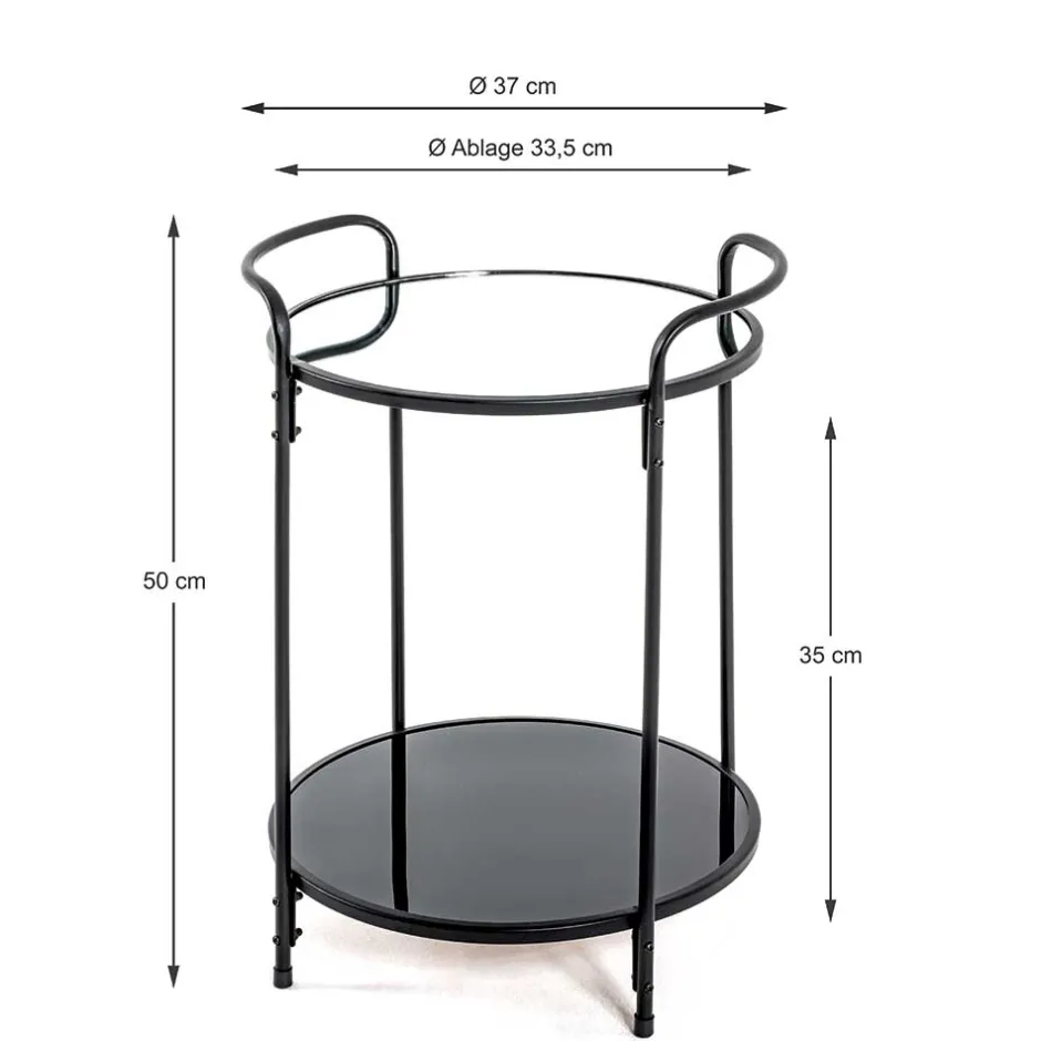 Glastische*Pharao24 Beistelltisch Dredali