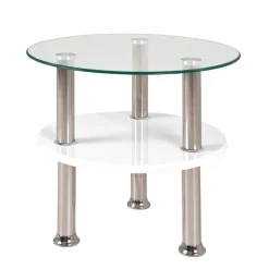 Pharao24 Beistelltisch Henry> Glastische