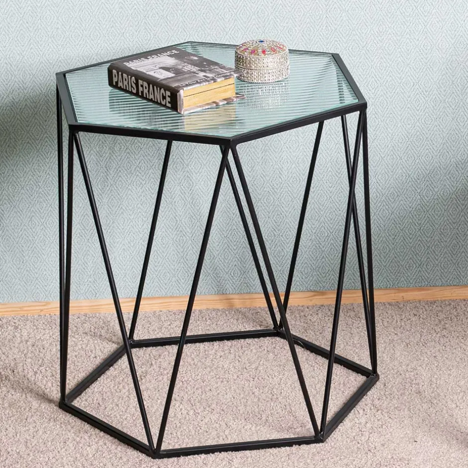 Pharao24 Beistelltisch Konrad> Glastische