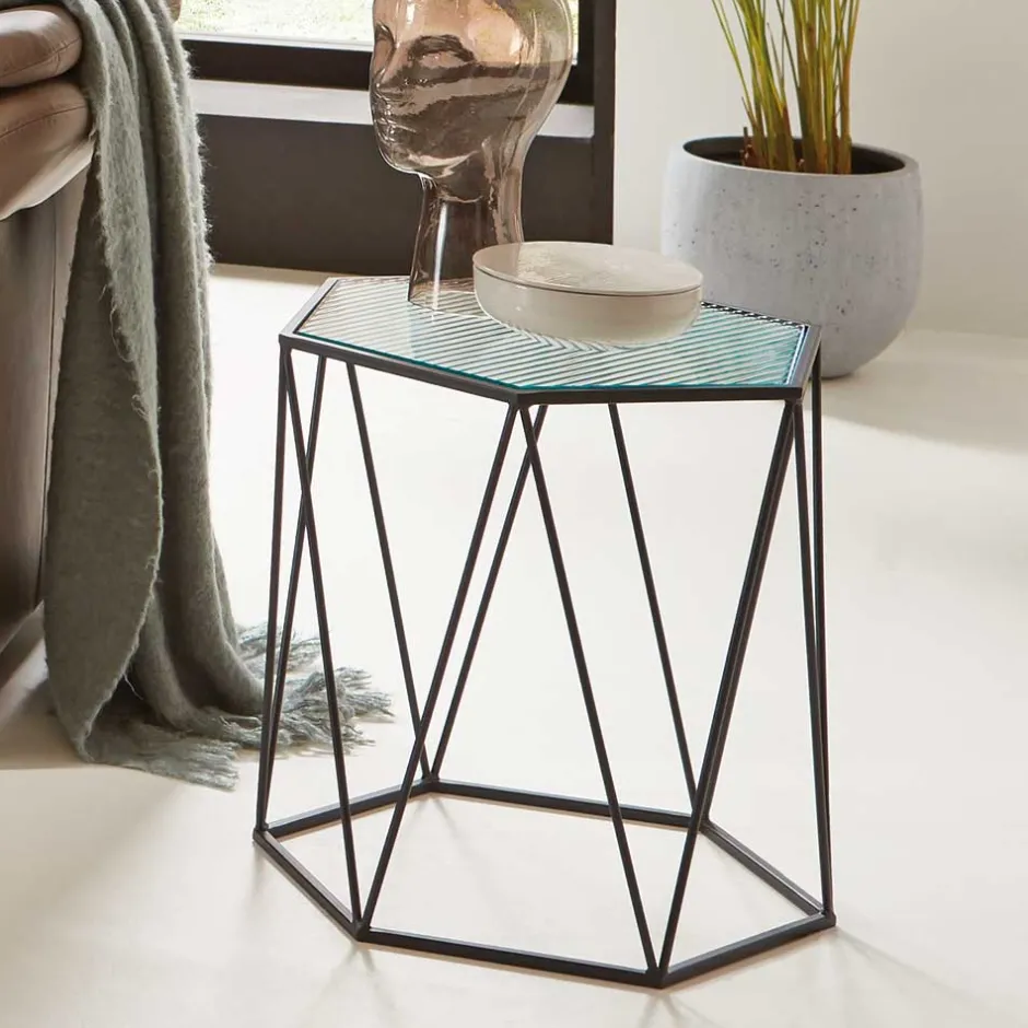 Pharao24 Beistelltisch Konrad> Glastische