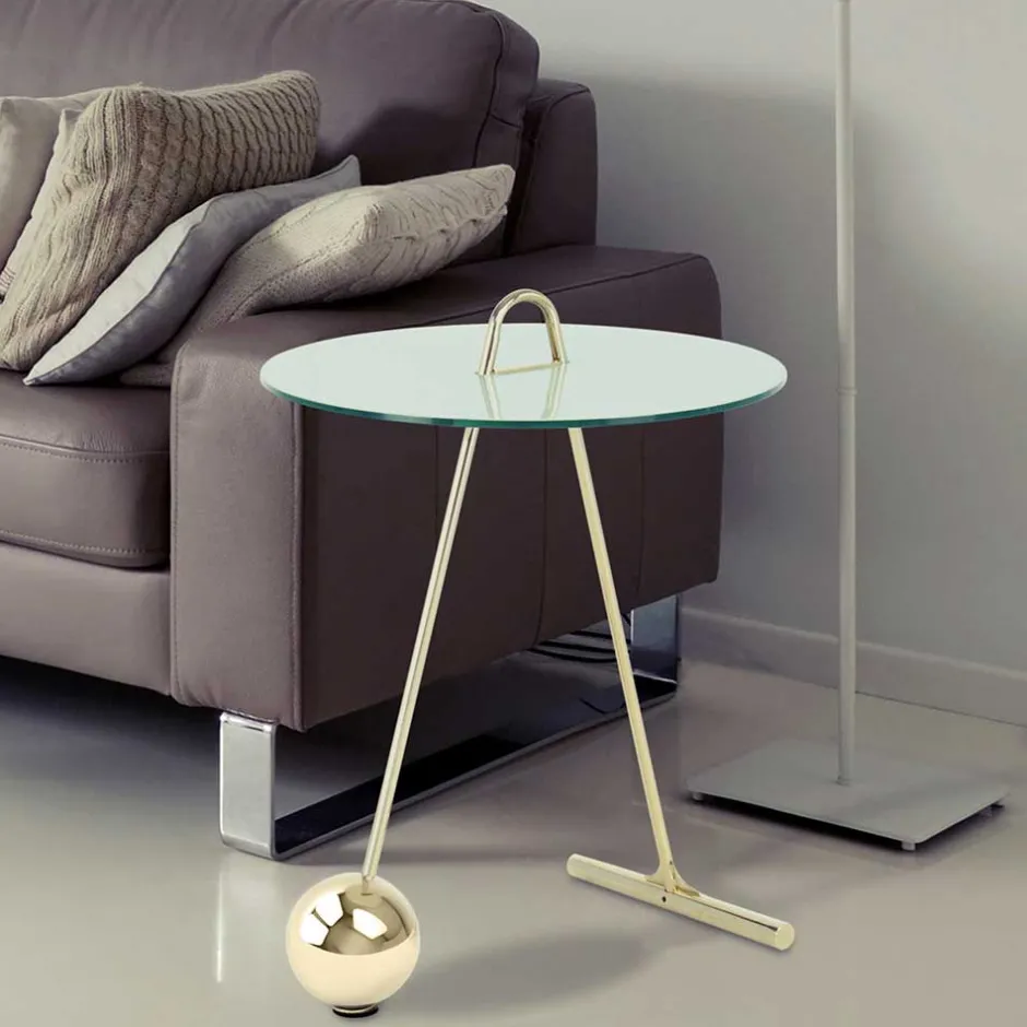 Telefontische|Glastische*Pharao24 Beistelltisch Plugravis