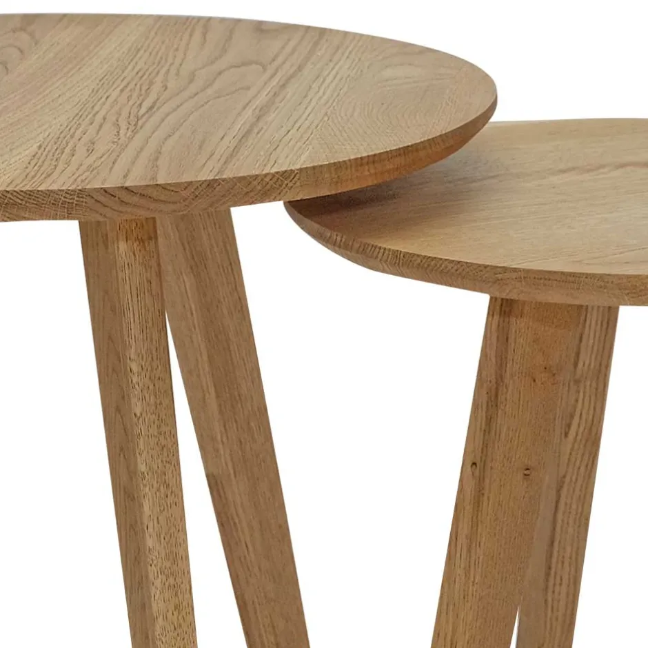 Pharao24 Beistelltisch Set Done> Wohnzimmertisch|Massivholztische