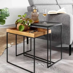 Pharao24 Beistelltisch Set Promenada> Beistelltische