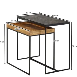 Pharao24 Beistelltisch Set Promenada><noscript><img width=