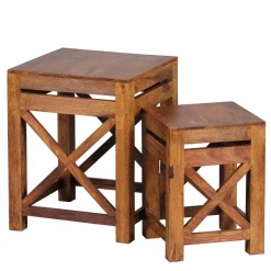 Beistelltische*Pharao24 Beistelltisch Set Virona