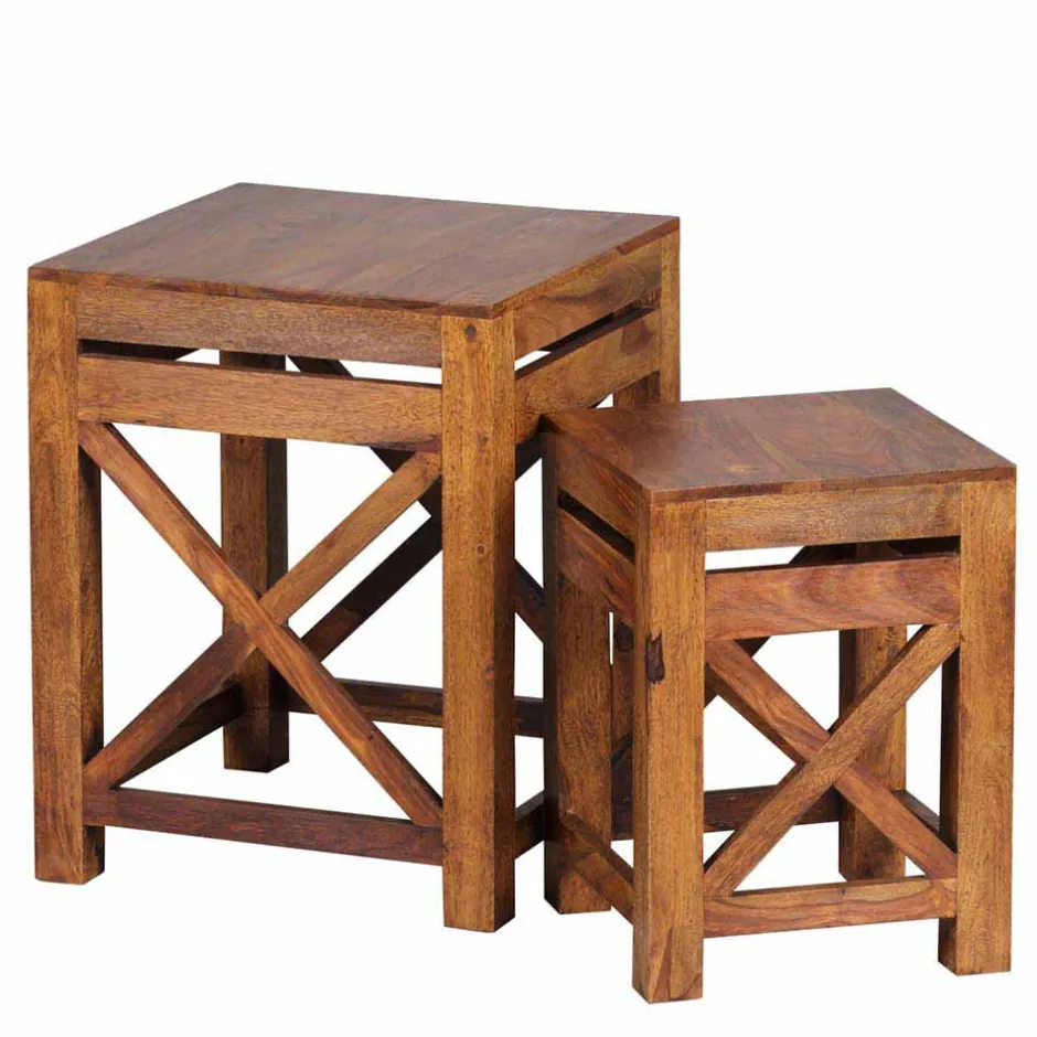 Beistelltische*Pharao24 Beistelltisch Set Virona