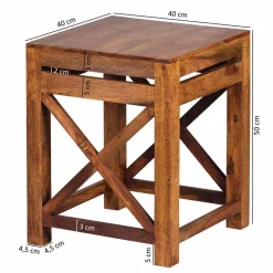 Beistelltische*Pharao24 Beistelltisch Set Virona