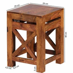 Beistelltische*Pharao24 Beistelltisch Set Virona