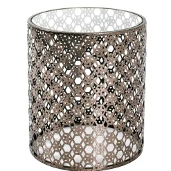 Pharao24 Beistelltisch Sofa Laura> Glastische