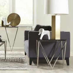 Glastische|Telefontische*Pharao24 Beistelltisch Tenna